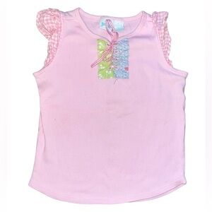 Girls Blue Bunny sleeveless top
￼